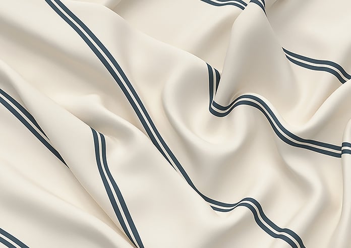 The British Stripe Co. Victoria, Polzeath No.1 - Twist&Fit Roman Blind - Image 4